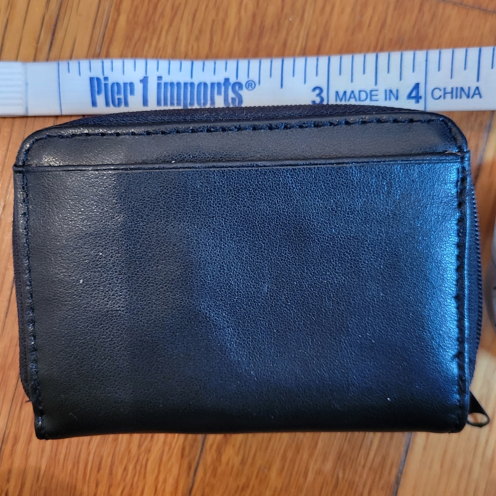 Black Leather Wallet